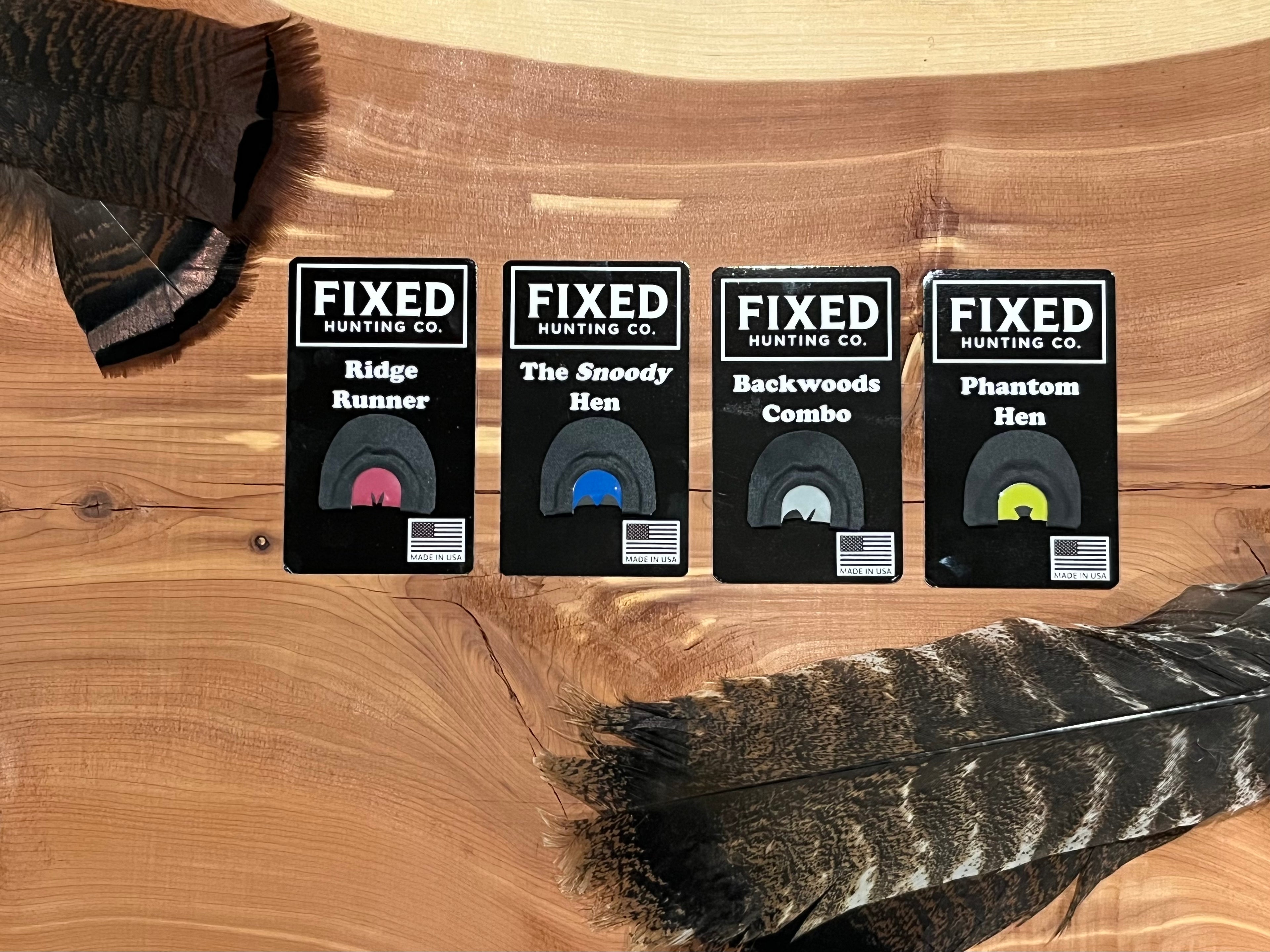 Turkey Mouth Call - 4 Pack