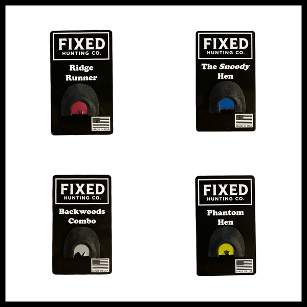 Turkey Mouth Call - 4 Pack